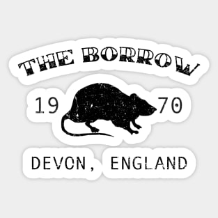 The Burrow Sticker